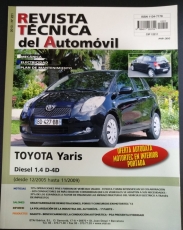 MANUAL DE TALLER MECANICA Y REPARACION TOYOTA YARIS DIESEL 1.4D D4D DESDE 12/2005 HASTA 11/2009 RTA221