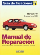 MANUAL DE REPARACION RENAULT 19 HASTA 1992 GASOLINA Y DIESEL
