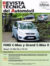 MANUAL DE TALLER  FORD FOCUS C-MAX y GRAND C-MAX II 1.6 TDCI, 95 Y 115 CV. 9/2010 R219