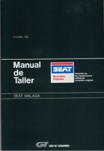 MANUAL DE TALLER Y MECANICA SEAT  MALAGA , DIES Y SYSTEM PORSCHE GT