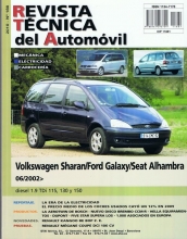 MANUAL DE TALLER Y MECANICA VW SHARAN 1.9 TDi. 6-2000/2006 RTA188