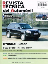 MANUAL DE TALLER HYUNDAI TUCSON DIESEL 2.0 CRDI DESDE 2006 HASTA 2010 RTA220